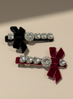 Ariel Velvet Bejewelled Clip