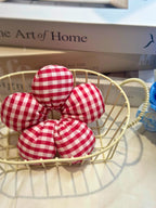 Poppy Flower Scrunchies