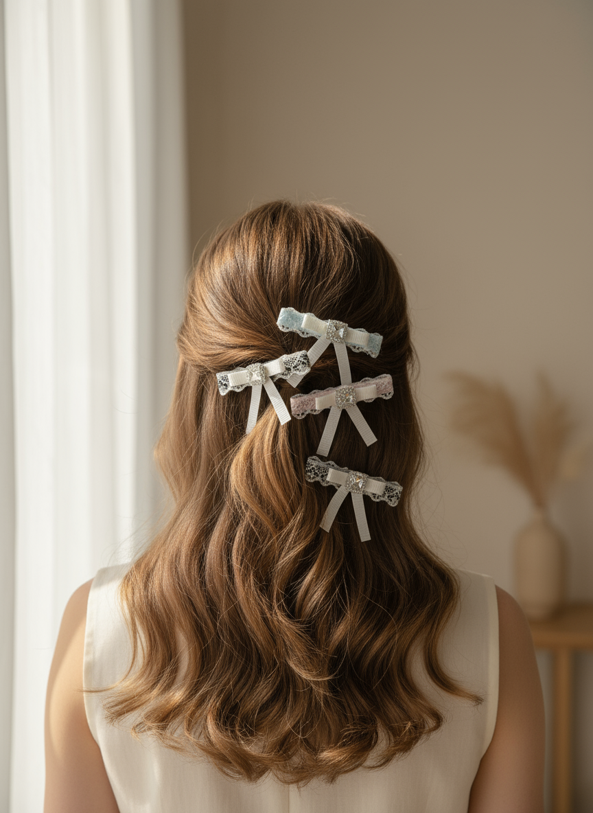 Sakura Hard Candy Crystal Bow