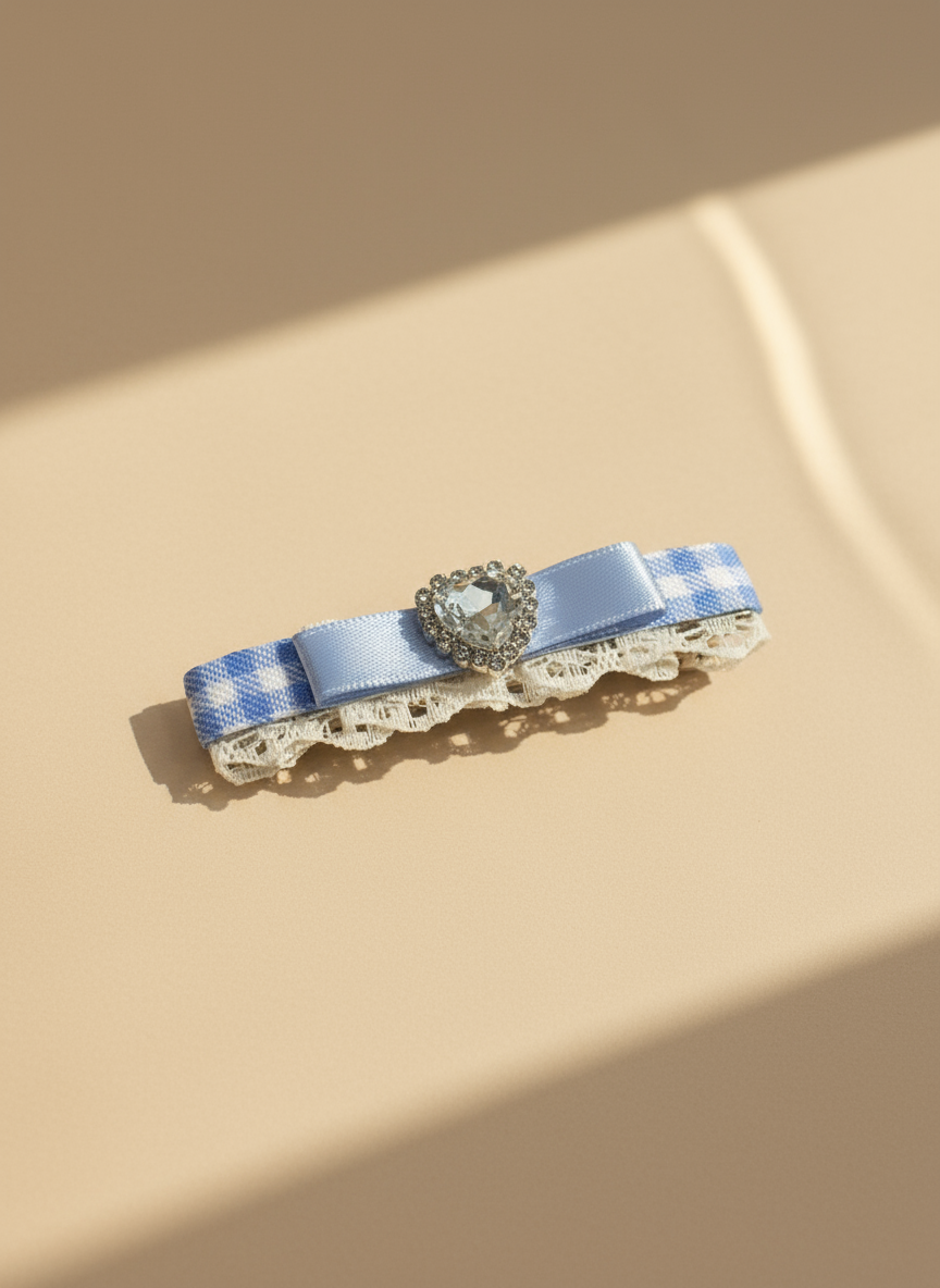 Laurie Plaid Hair Clip