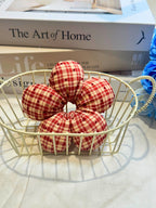 Poppy Flower Scrunchies