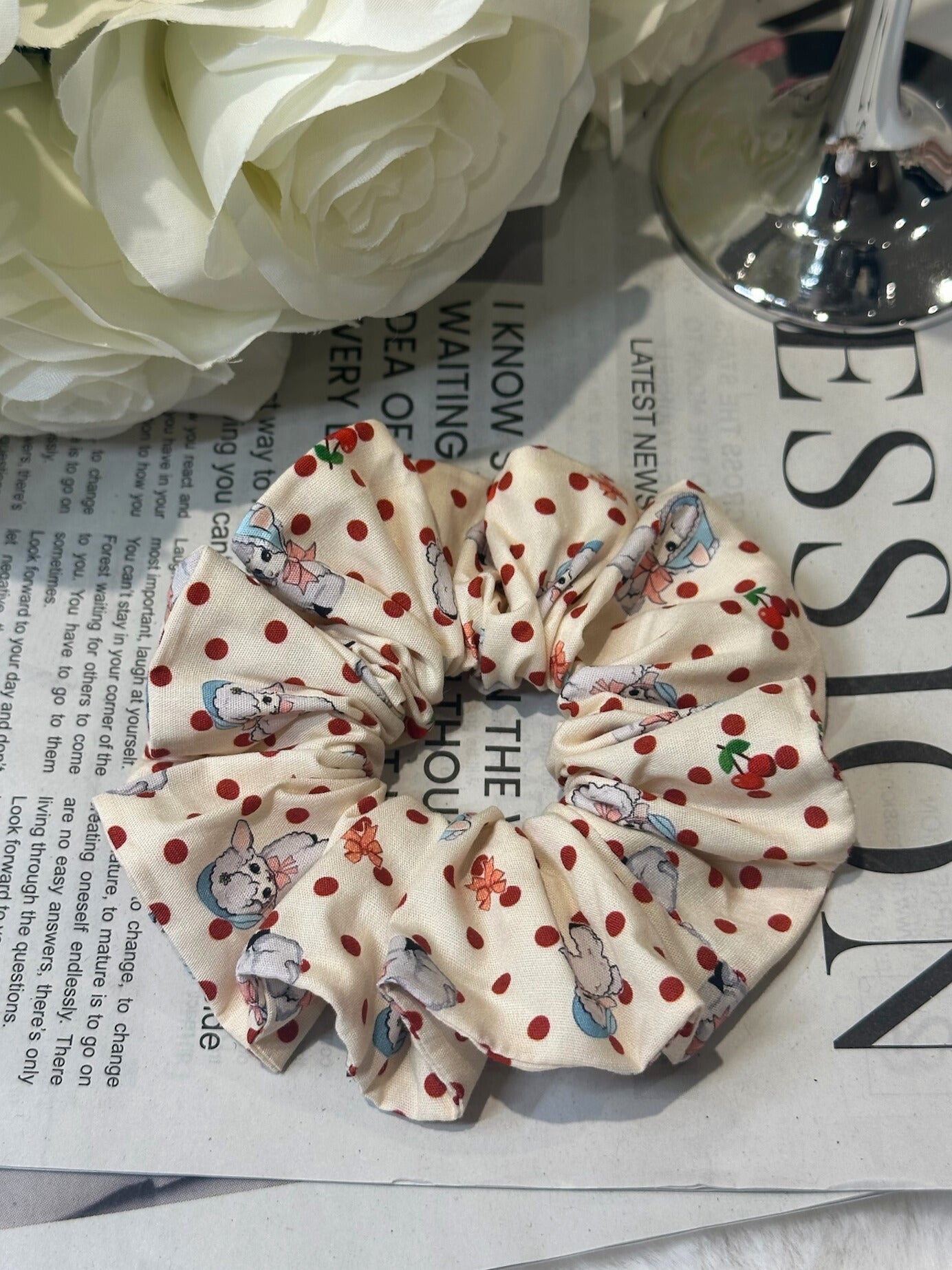 Valentina Cotton Scrunchies