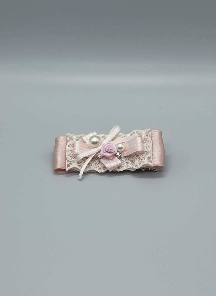 Nœud plat orné de bijoux Luna