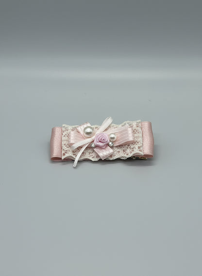 Nœud plat orné de bijoux Luna