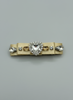 Goldie Bejewelled Flat Bow