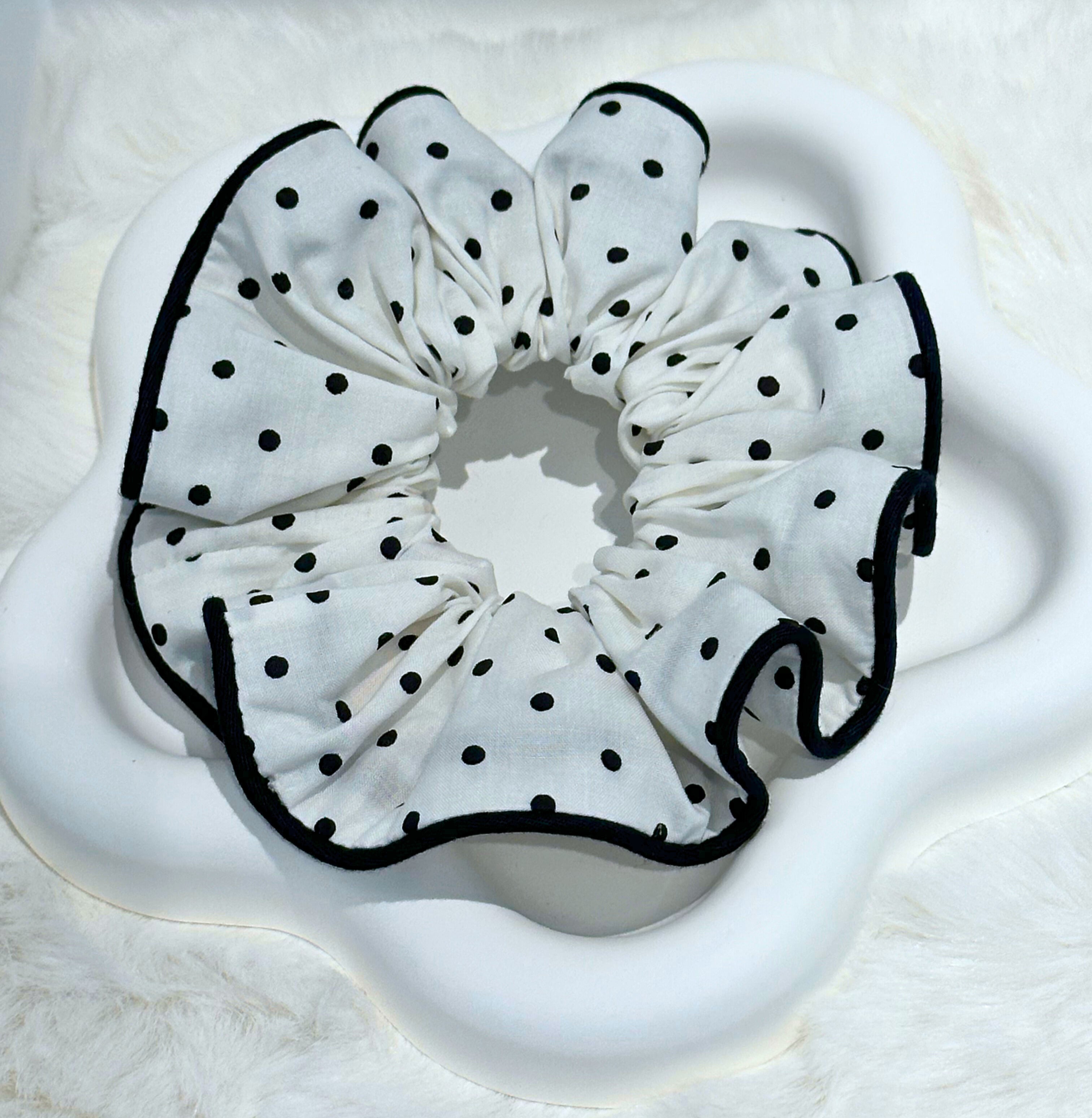 Roselle Cotton Scrunchies