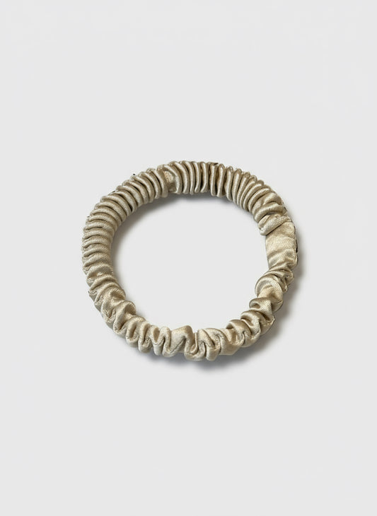 XS Dahlia mulberry Silk Scrunchies