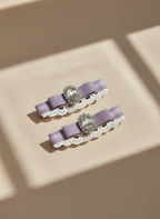 Lillian Shiny Bow Clip