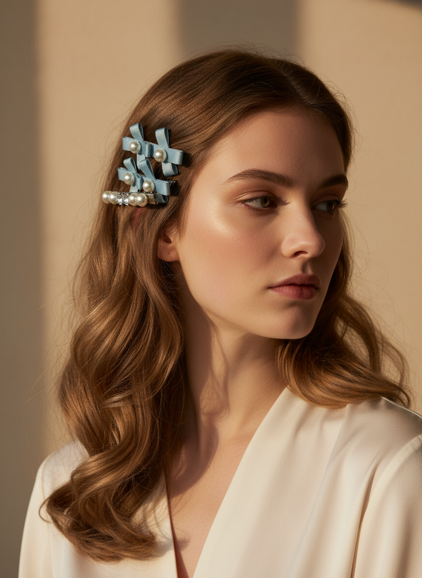 Phoebe Pearl Clips Combo