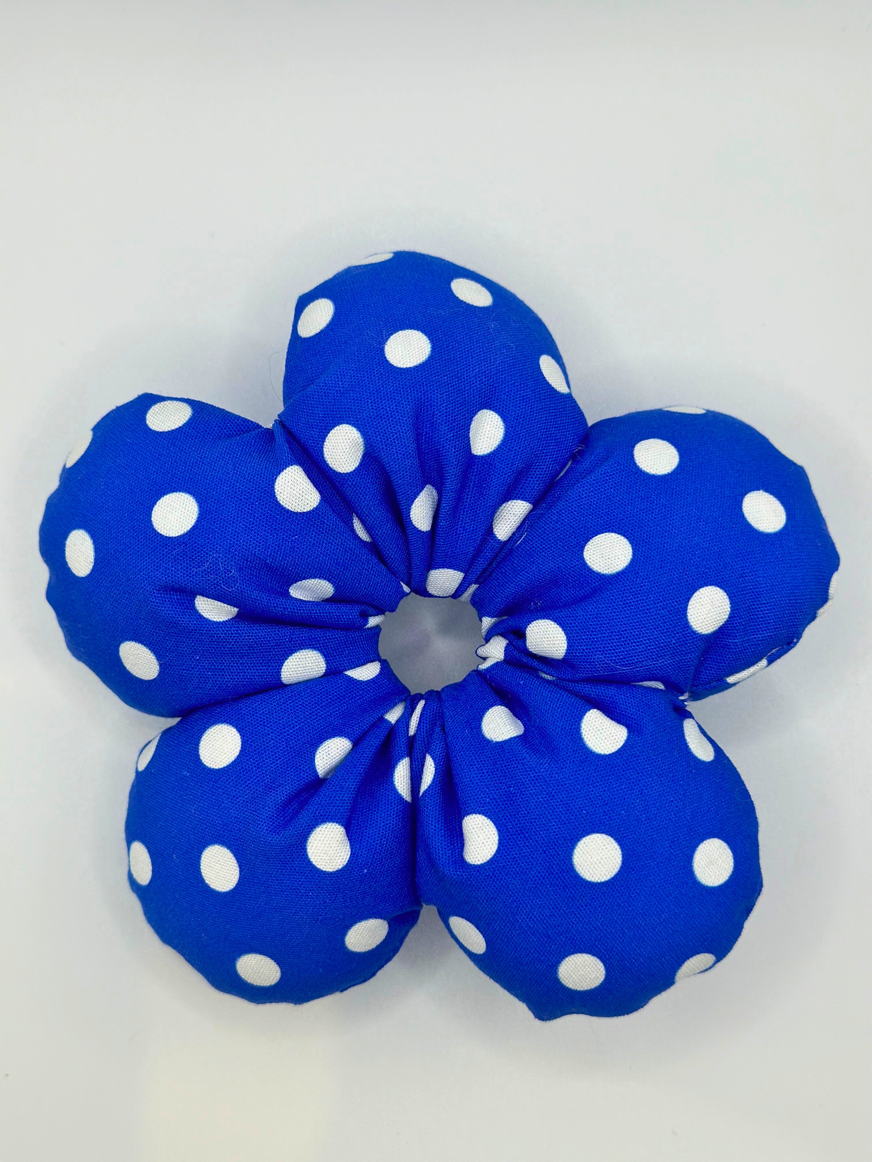 Poppy Flower Scrunchies