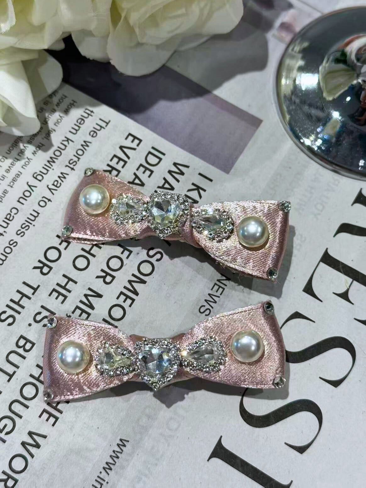 Angel Teardrop Hair Clip