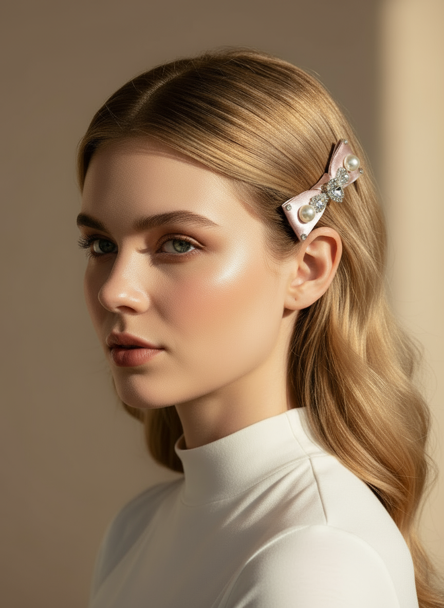 Angel Teardrop Hair Clip