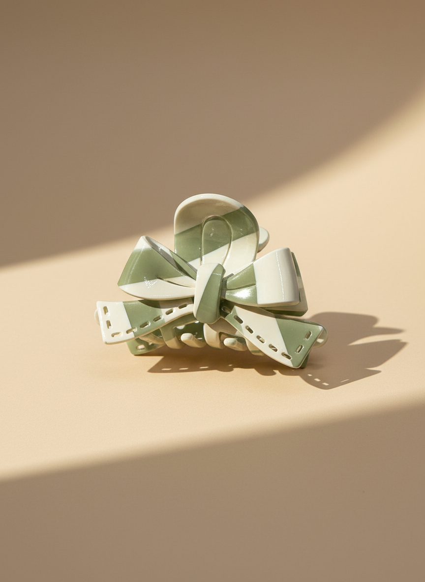 Small Hard Candy Butterfly Hair Claw