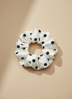 Medium Dahlia Mulberry Silk Scrunchies