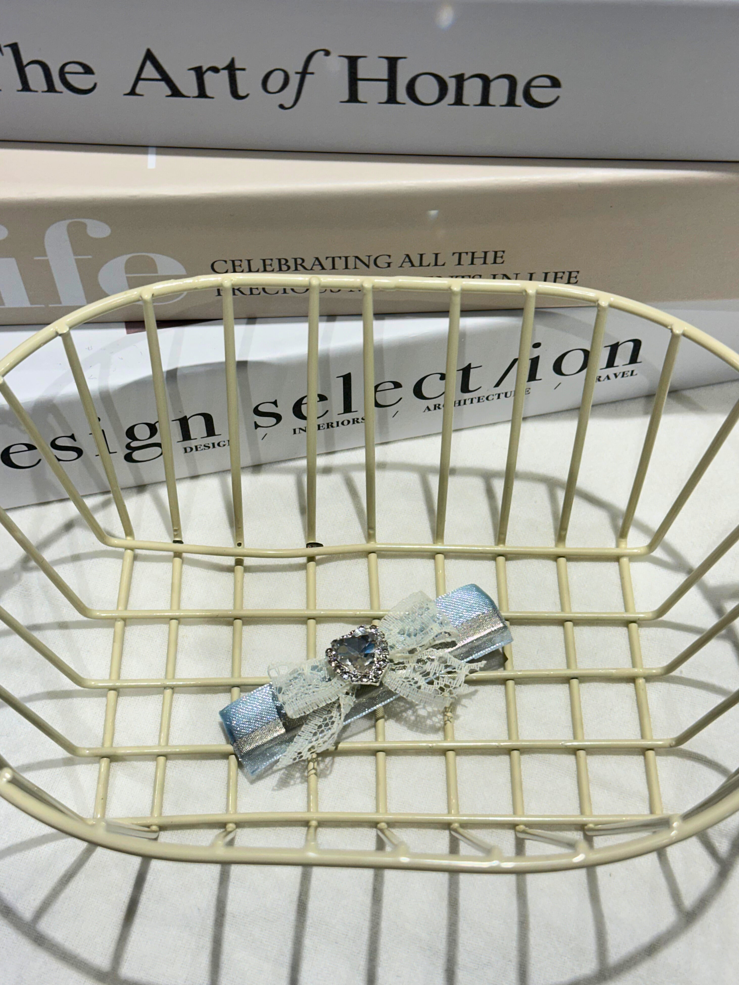 Sammy Laced Heart Hair Clip