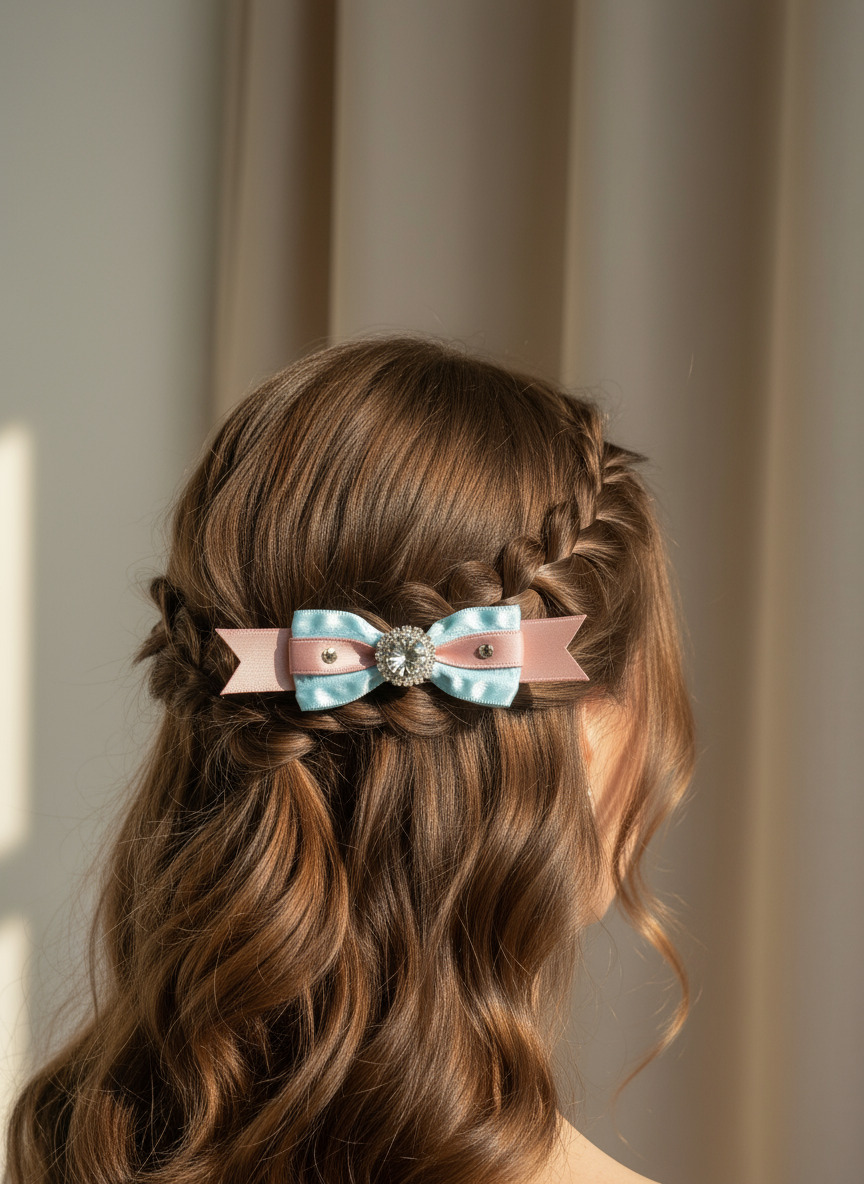Cecilia Colorblock Hair Clip