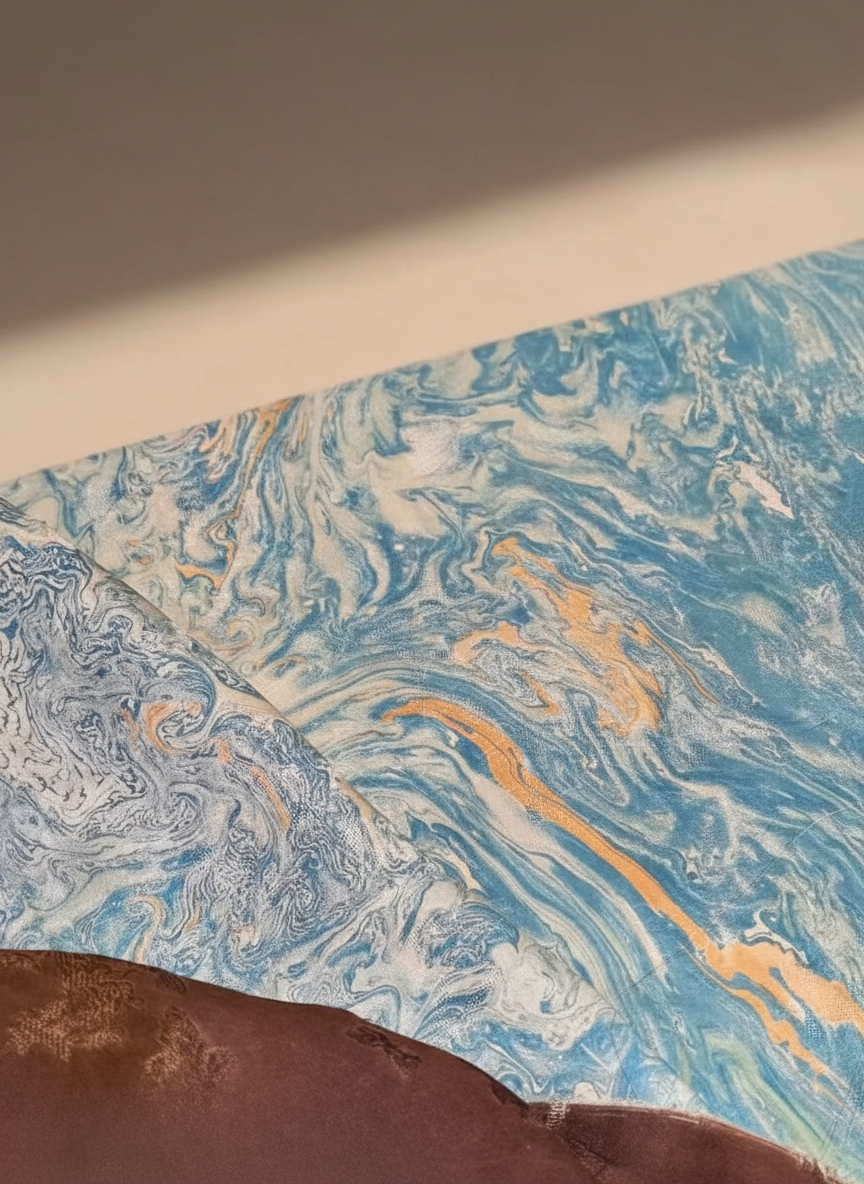 XL Mo Xiang Yun Silk Scrunchie