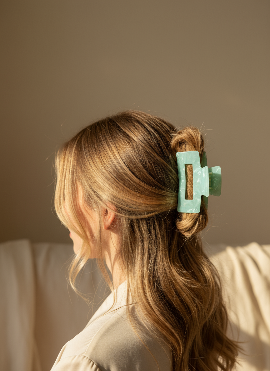 Square Hair Claw