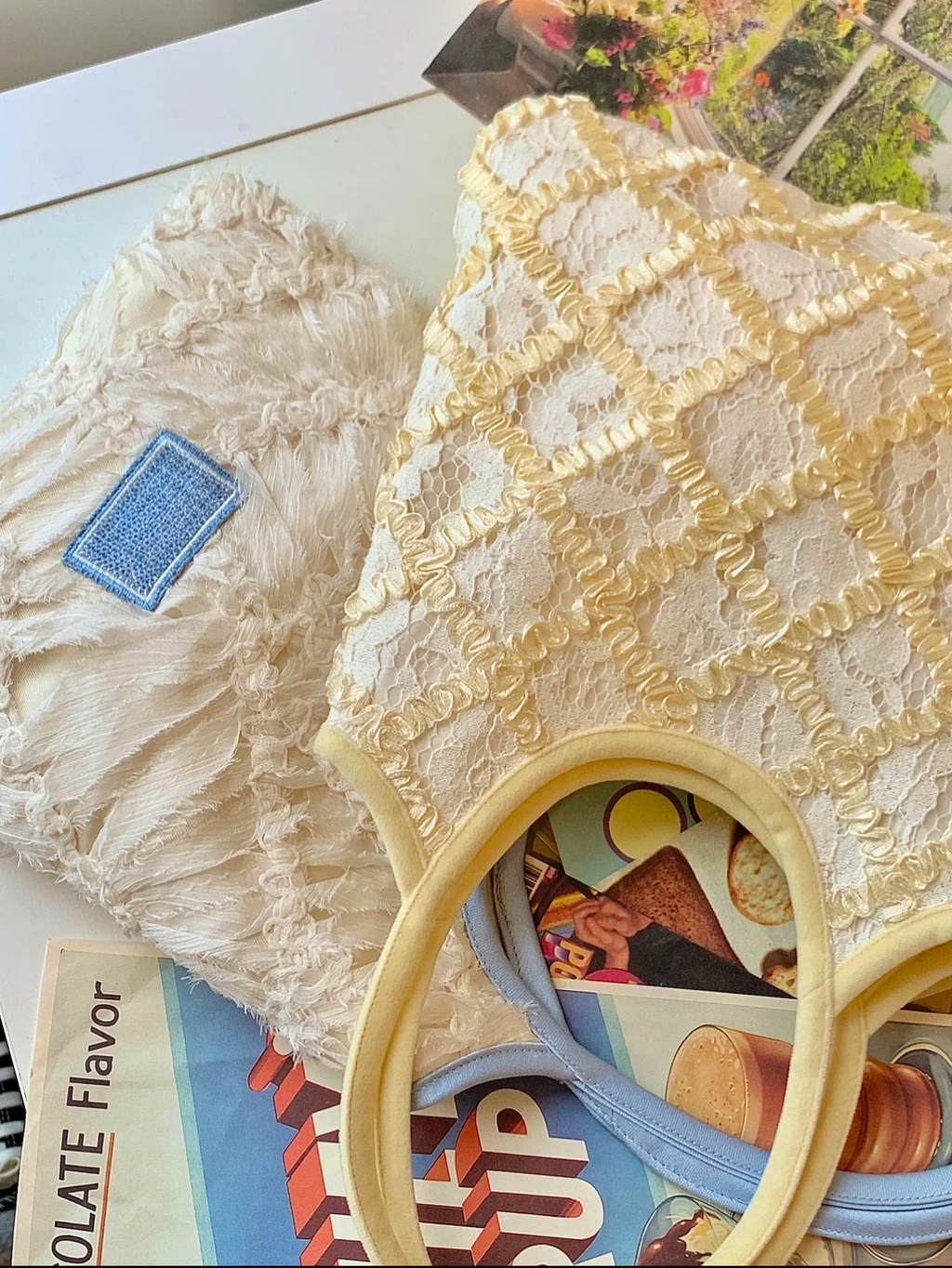 Mini Lace Evelyn Tote