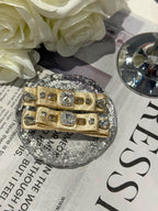 Goldie Bejewelled Flat Bow