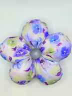 Poppy Flower Scrunchies