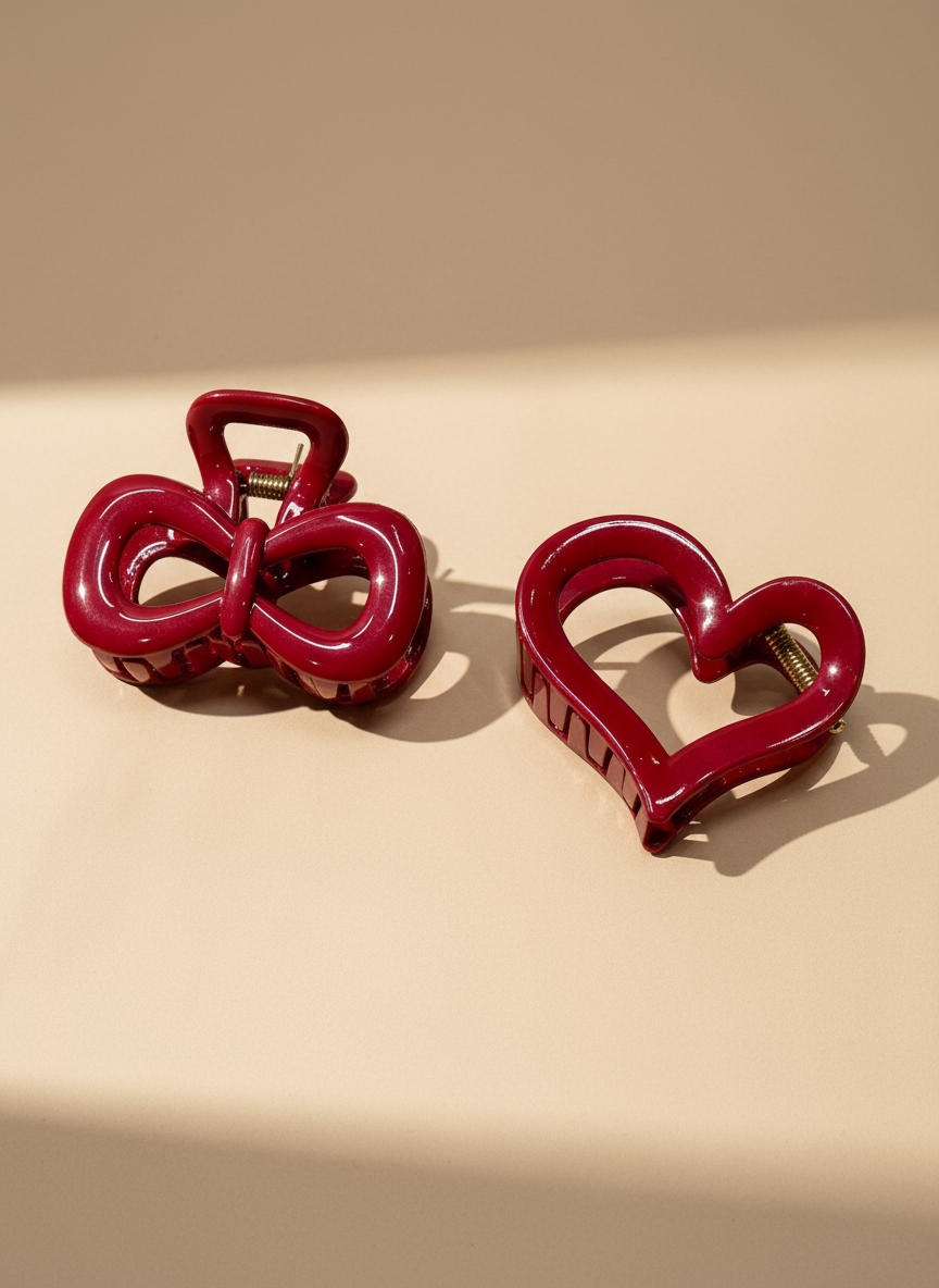 Small Rouge Hair Claw