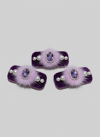 Nikki Pom Pom Velvet Bow