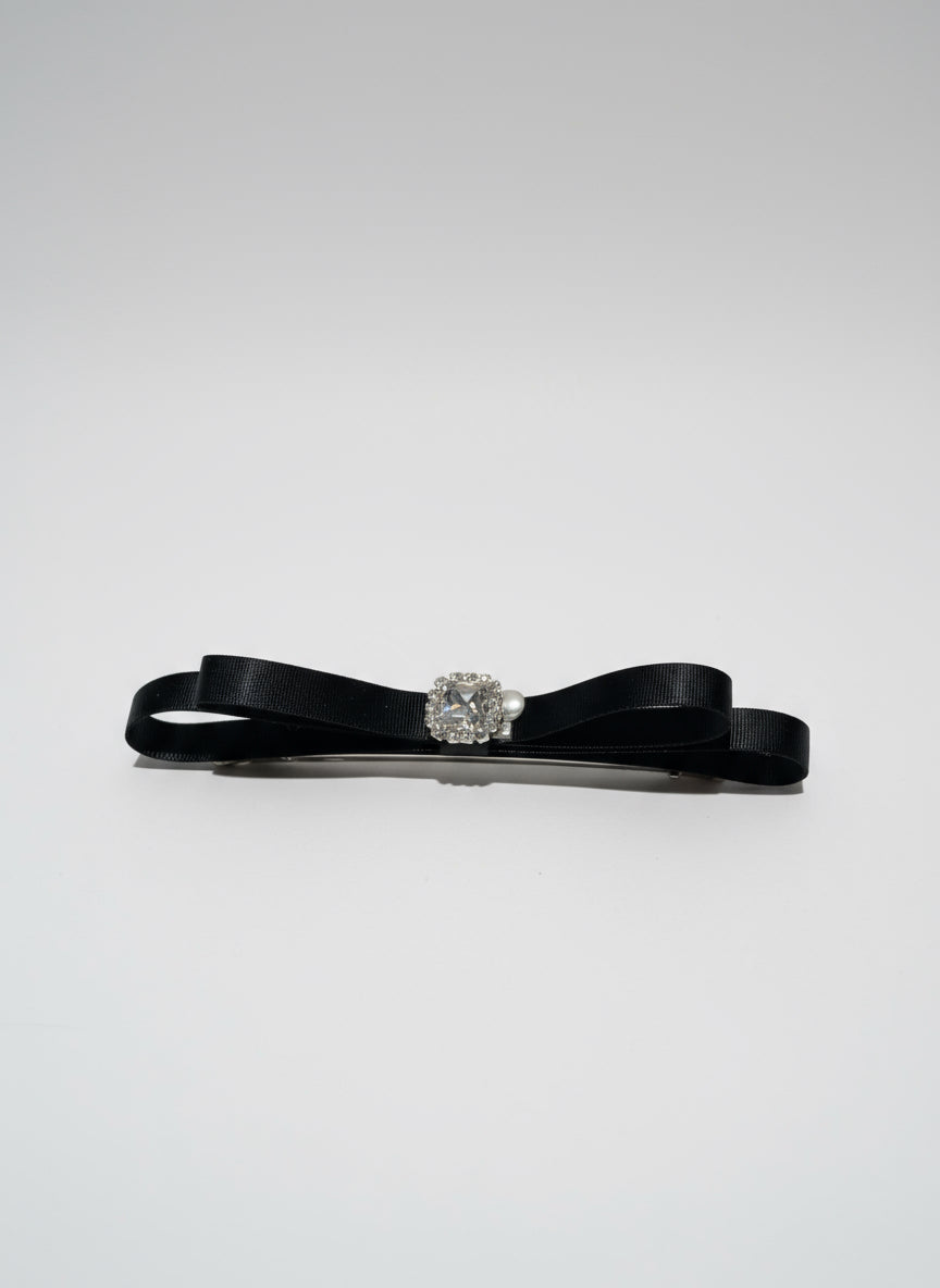 Nœud plat orné de bijoux Olivia