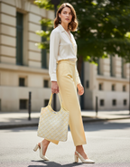 Large Lace Evelyne tote