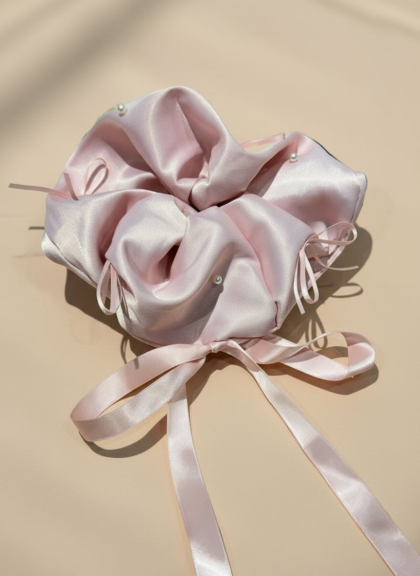 Jumbo Ribbon Scrunchies