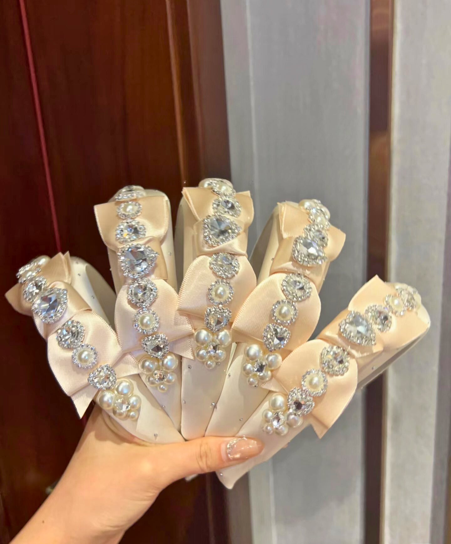Anna Bedazzled Swarovski 发带