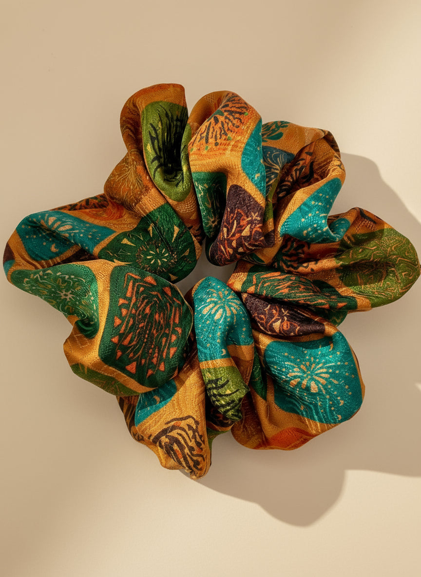 XL Hongluo Large Scrunchies