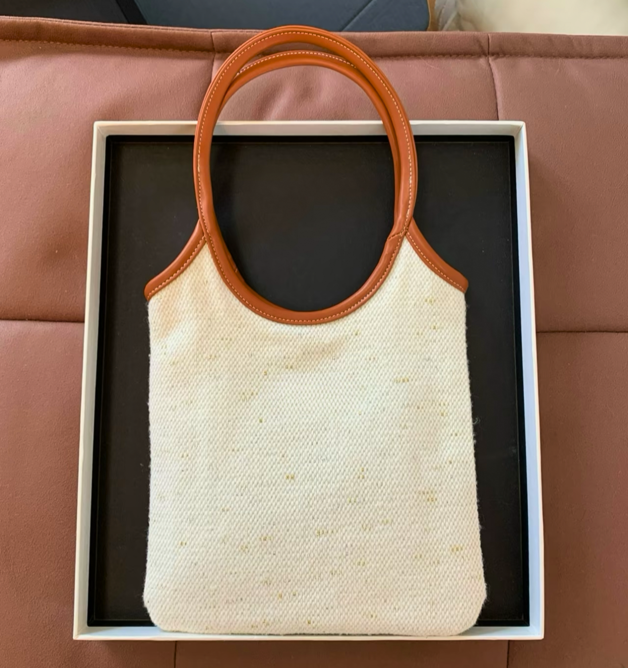Mini Evelyn Denim Tote