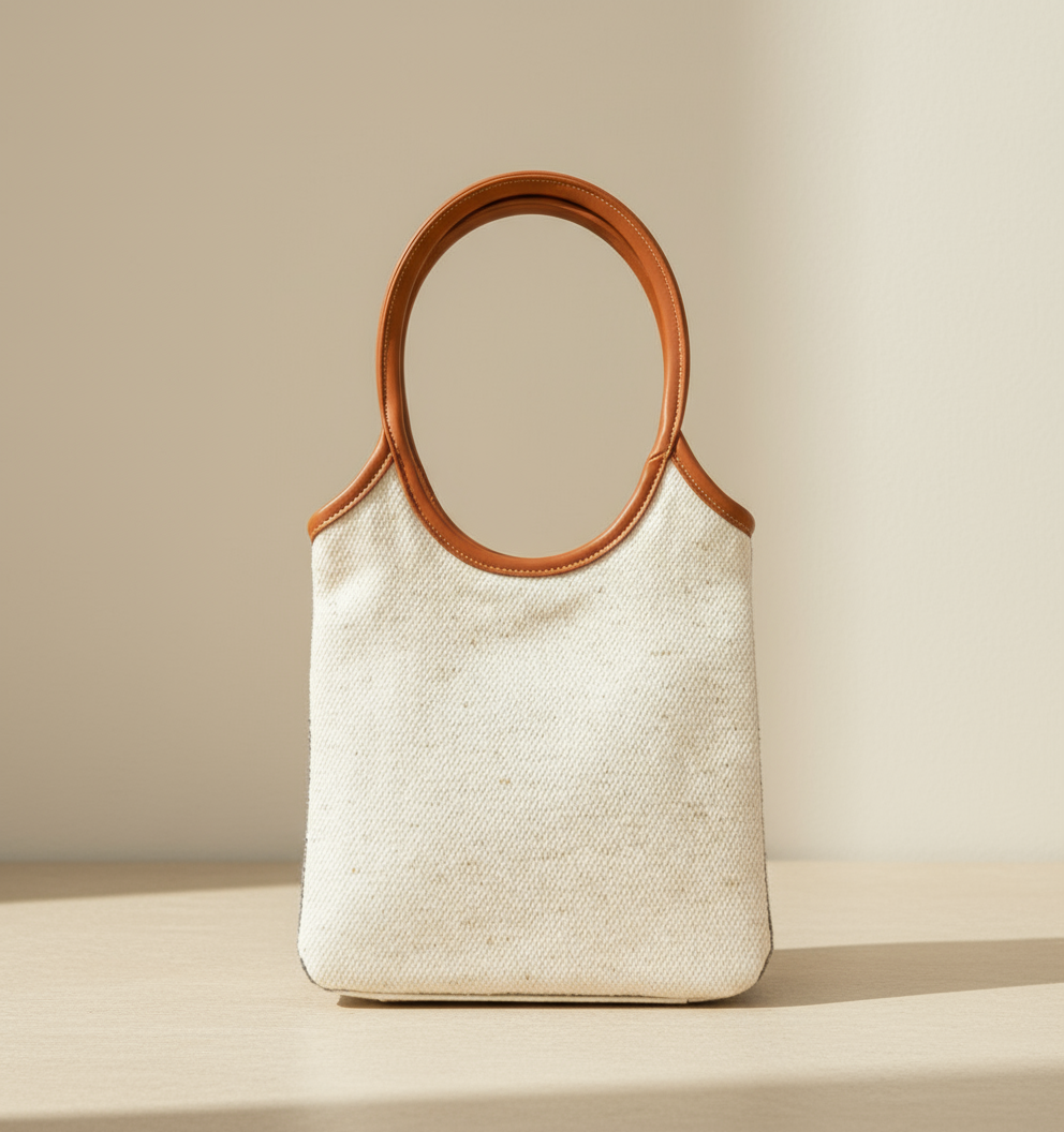 Mini Denim Evelyne Tote