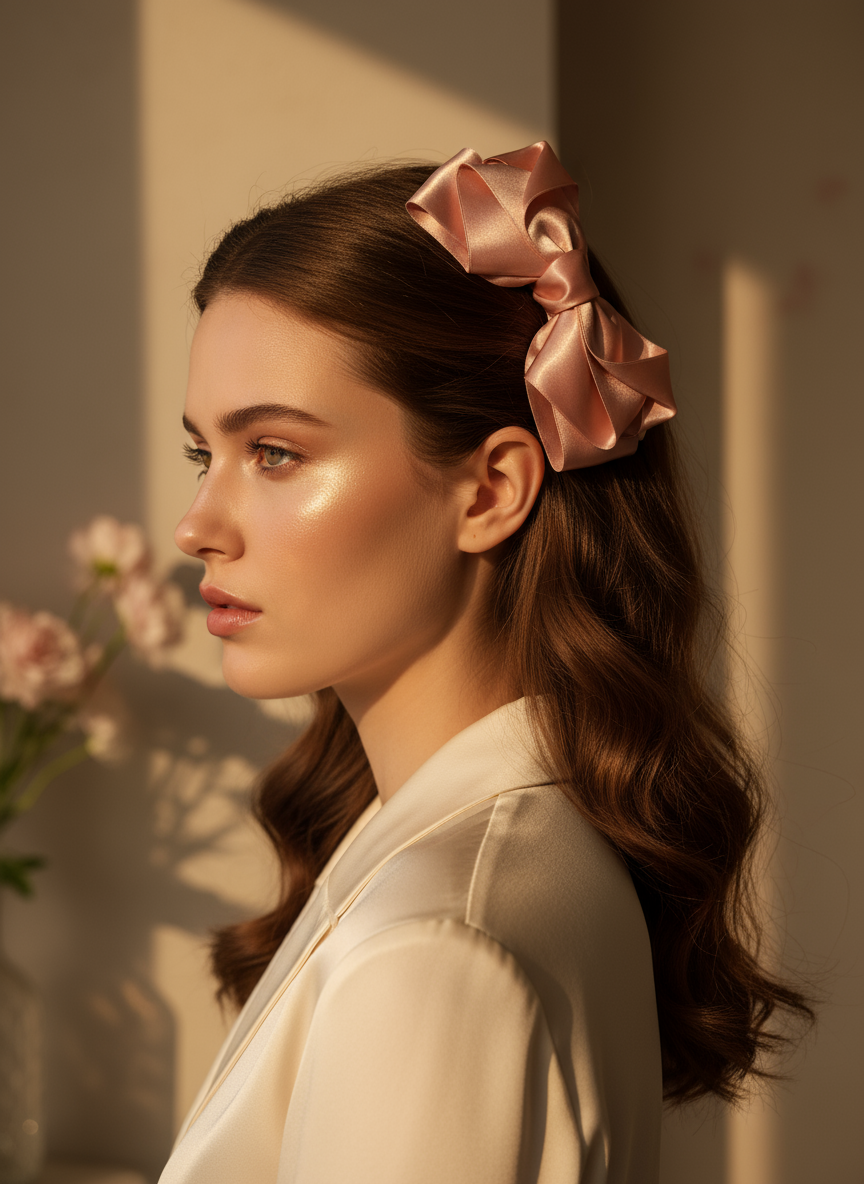 Reese Layered Medium Bow Clip