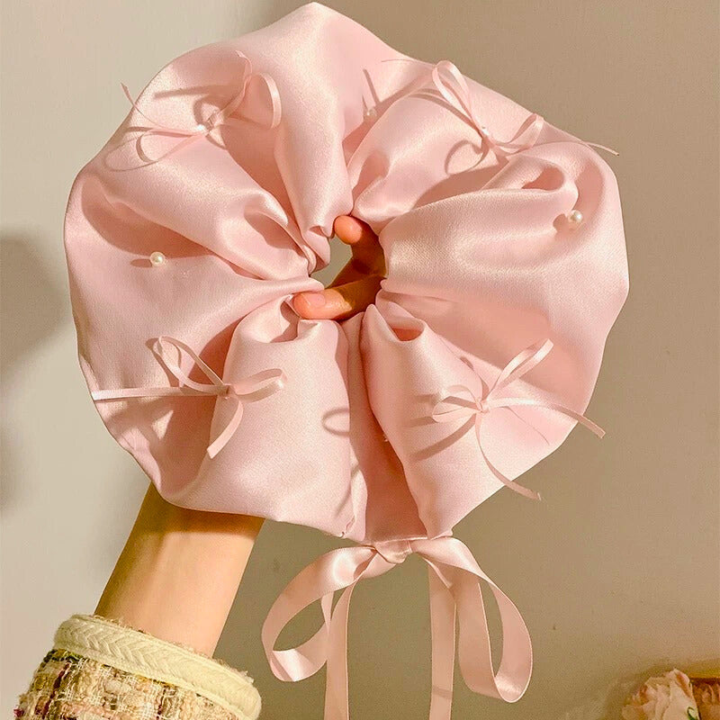 Jumbo Ribbon Scrunchies