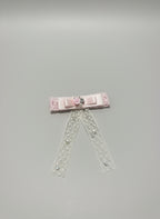 Hazel Fleur Bejewelled Lace Bow