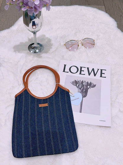 Mini Denim Evelyne Tote