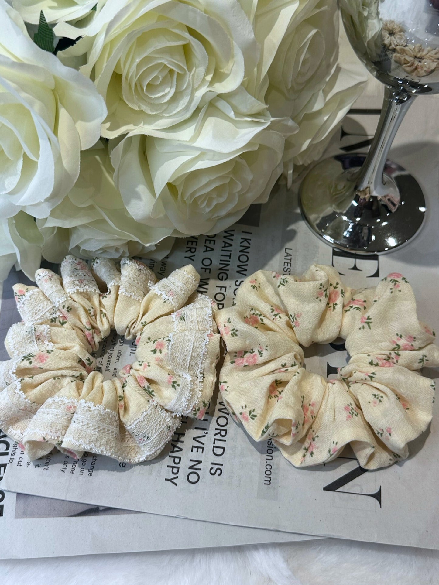 Valentina Cotton Scrunchies