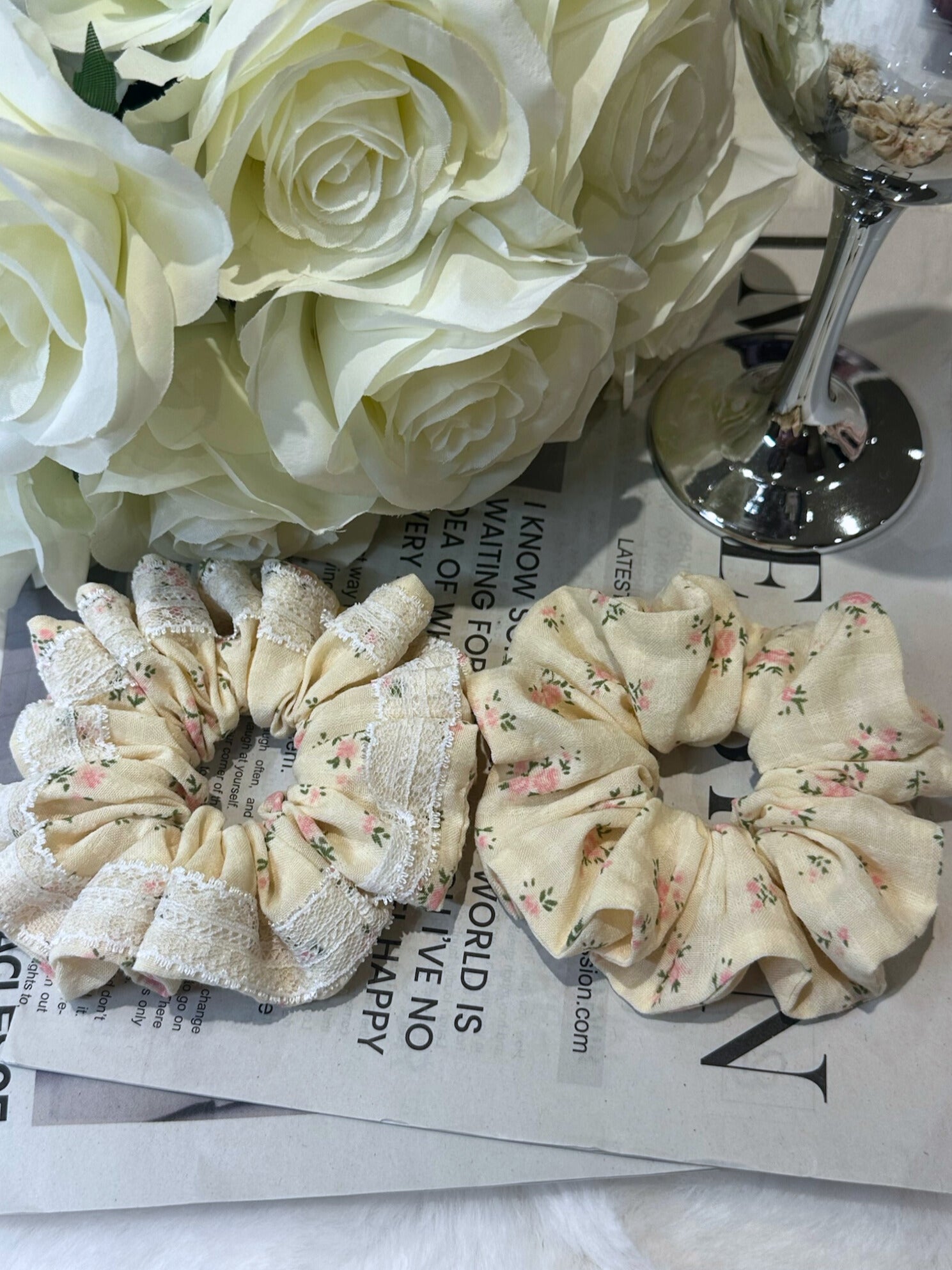 Valentina Cotton Scrunchies