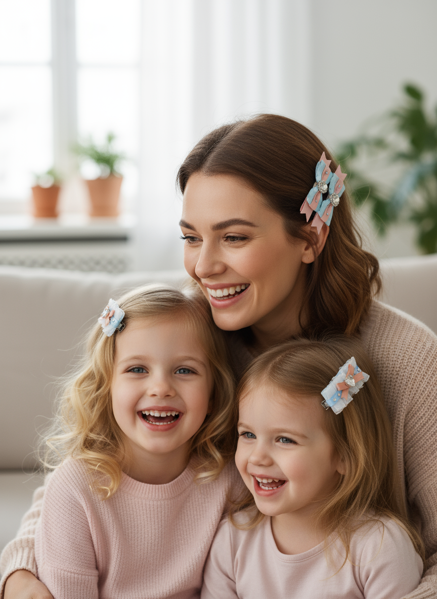 Cecilia Colorblock Hair Clip