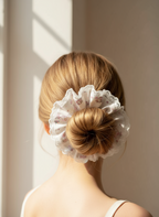 Valentina Lace Scrunchies