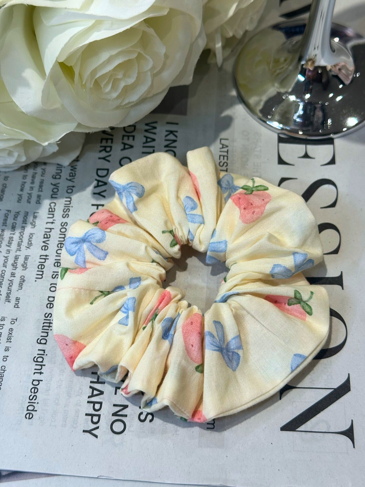 Valentina Cotton Scrunchies