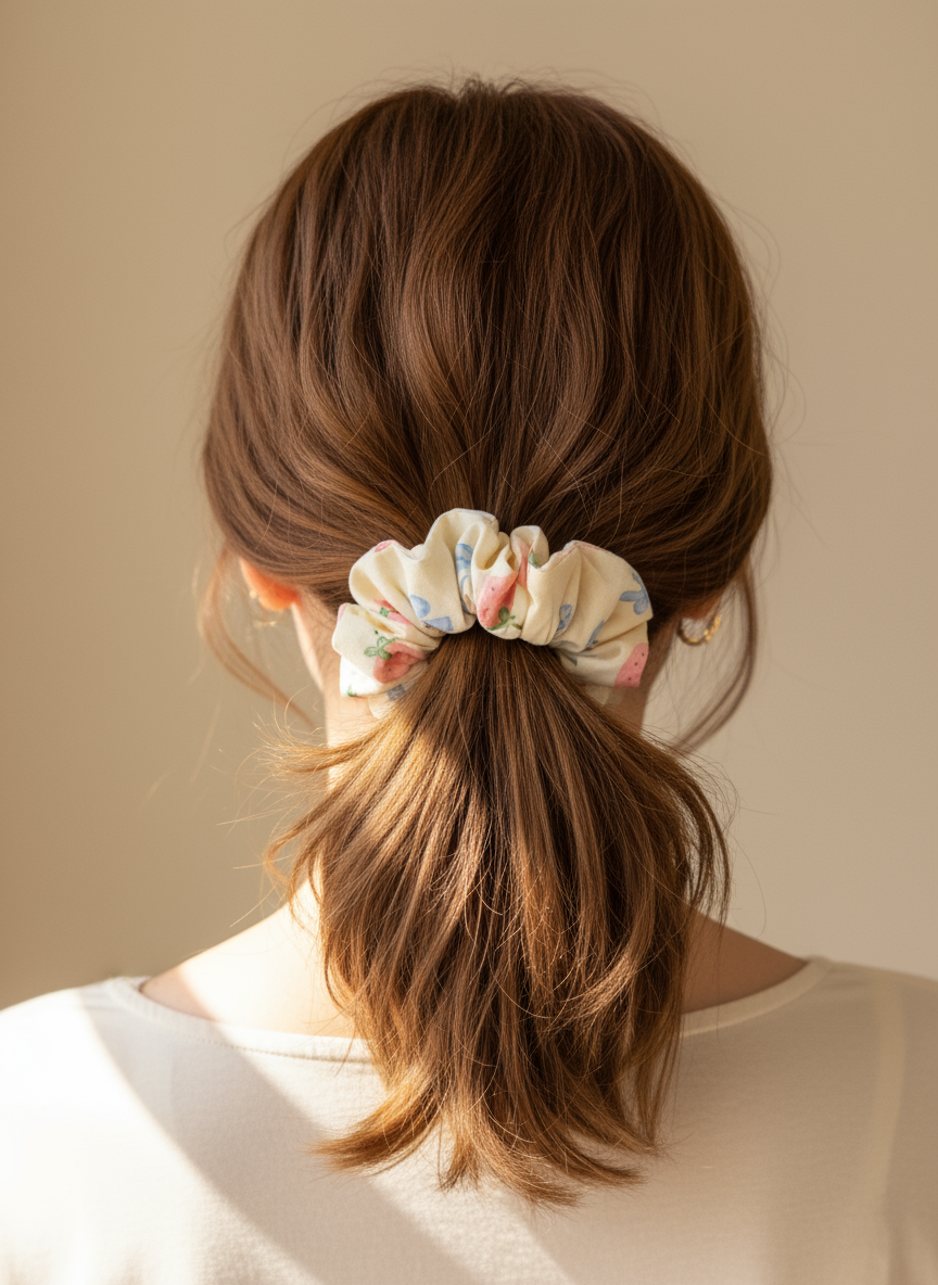 Valentina Cotton Scrunchies