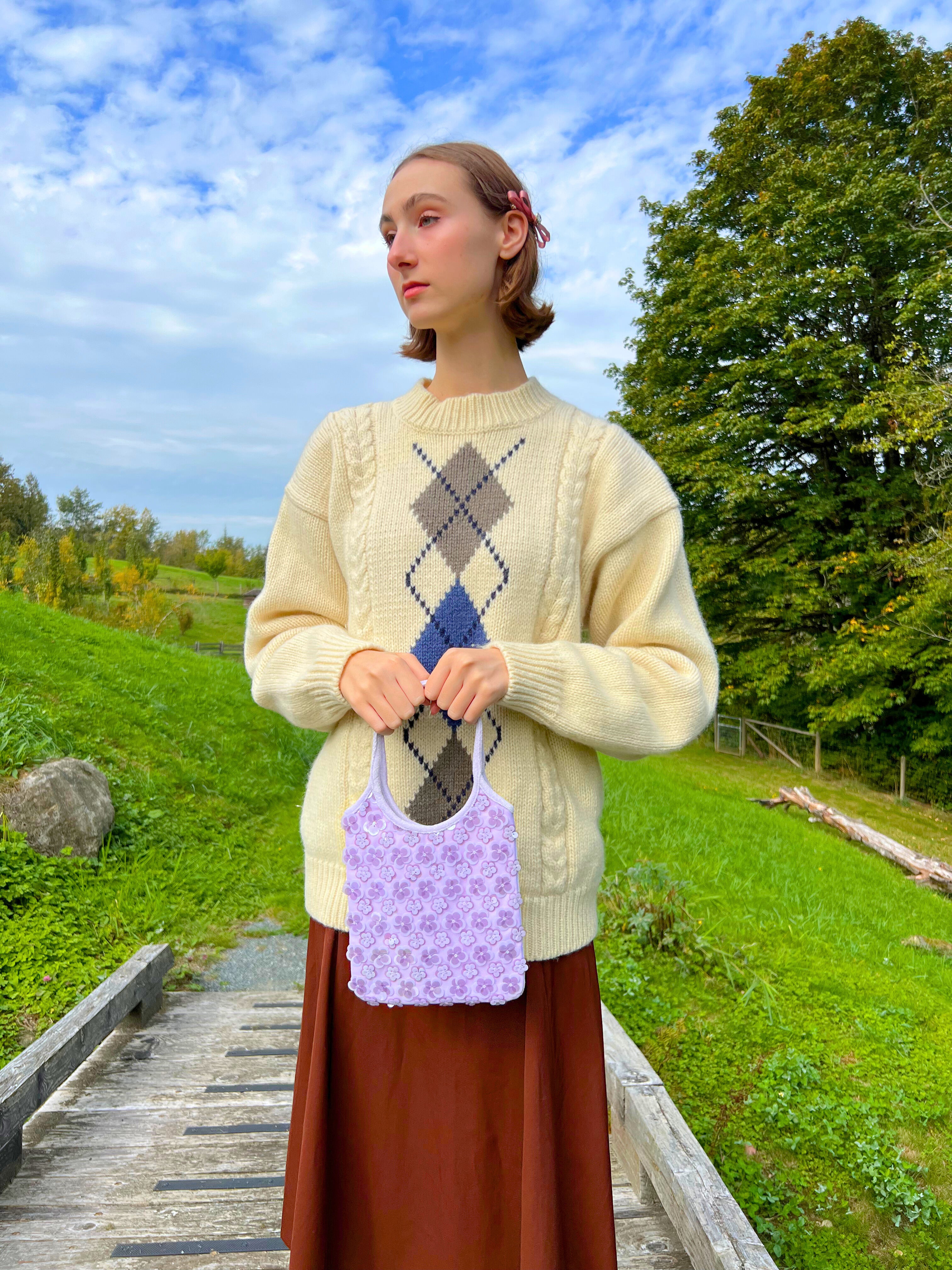 Mini Floral Evelyne Tote