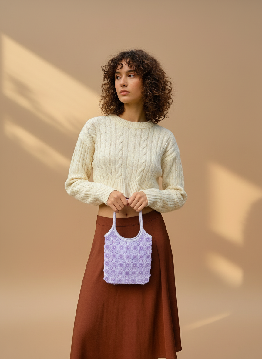 Mini Floral Evelyne Tote